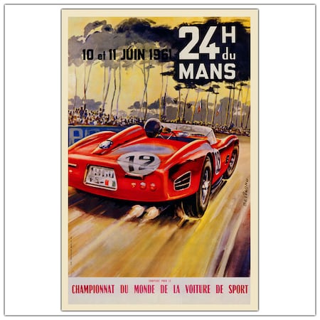 Trademark Fine Art '24 Dumans by Beligond' Canvas Art, 35x47 V8047-C3547GG
